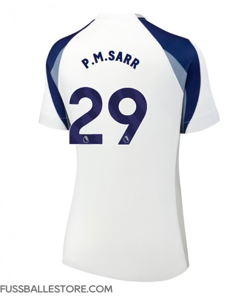 Günstige Tottenham Hotspur Pape Matar Sarr #29 Heimtrikot Damen 2025-26 Kurzarm Günstige Tottenham Hotspur Pape Matar Sarr #29 Heimtrikot Damen 2025-26 Kurzarm